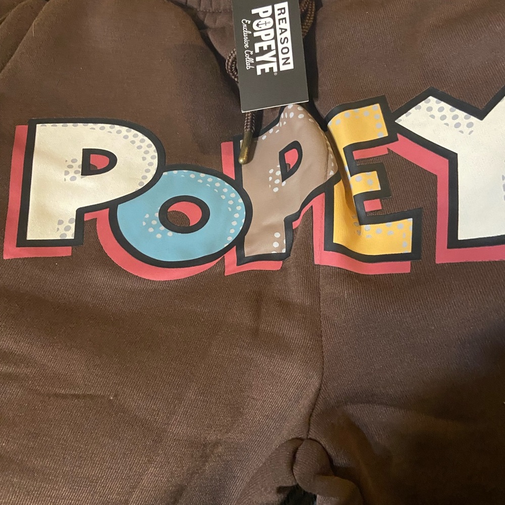Reason Brown💋💋💋 SOLD 💋💋💋 Popeye Graphic Joggers